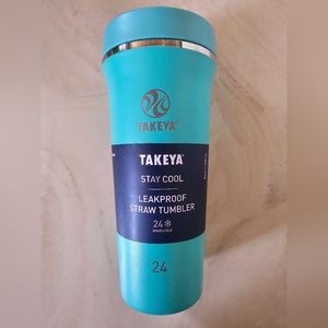 TAKEYA 24oz Insulated Straw Tumbler